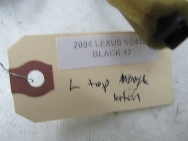  2002-2006 LEXUS SC430 OEM LEFT FRONT SLIDING ROOF LATCH LOCK