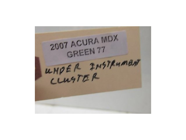 2007-2009 ACURA MDX OEM LEFT FRONT BELOW SPEEDOMETER TRIM AND LIGHT DIMMER 