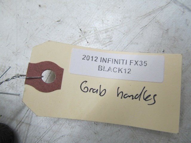 2009-2012 INFINITI FX35 OEM OVERHEAD ROOF GRIP HANDLES 