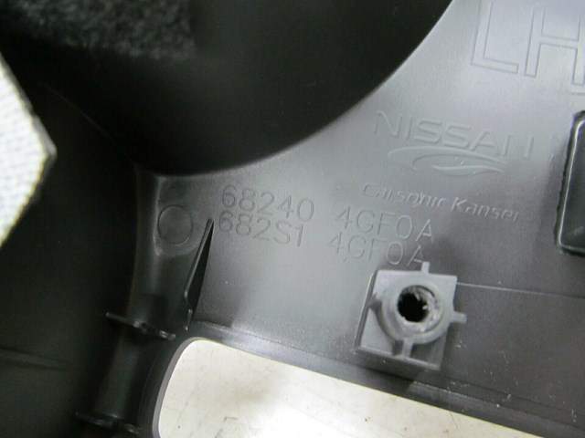 2014-2018 INFINITI Q50 OEM LEFT FRONT SPEEDOMETER TRIM BEZEL 