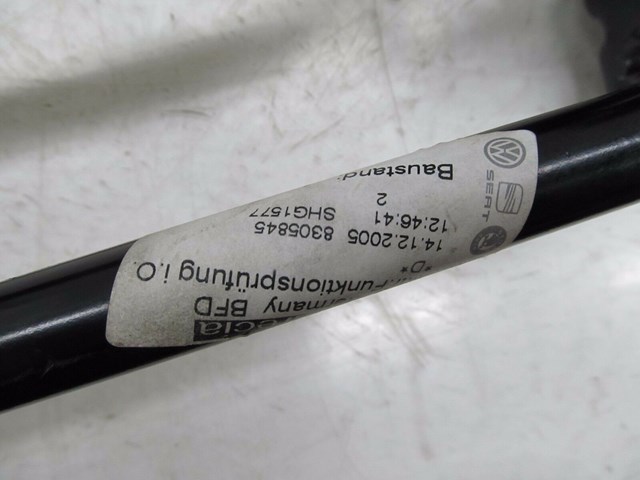 2004-2008 AUDI A8L W12 OEM RIGHT REAR PASSENGER SIDE LOWER SEAT TRACK W/ MOTOR