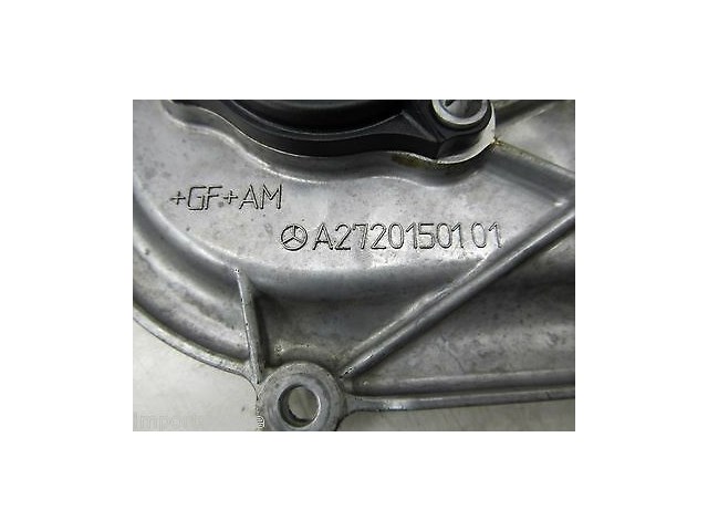 2010-2013 MERCEDES E350 W212 OEM RIGHT FRONT TIMING COVER WITH CAMSHAFT SENSORS