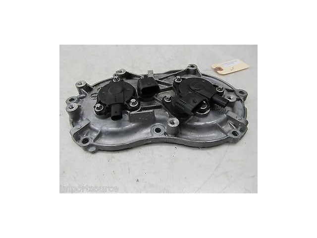 2010-2013 MERCEDES E350 W212 OEM LEFT FRONT TIMING COVER WITH CAMSHAFT SENSORS