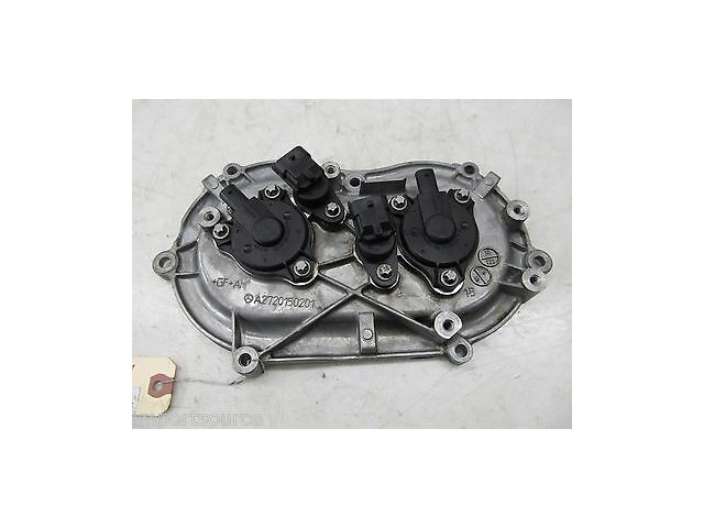2010-2013 MERCEDES E350 W212 OEM LEFT FRONT TIMING COVER WITH CAMSHAFT SENSORS