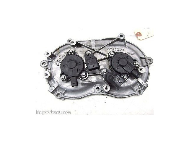 2010-2013 MERCEDES E350 W212 OEM LEFT FRONT TIMING COVER WITH CAMSHAFT SENSORS