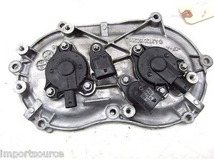 2010-2013 MERCEDES E350 W212 OEM LEFT FRONT TIMING COVER WITH CAMSHAFT SENSORS