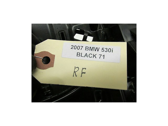 2006-2007 BMW 530I E60 OEM RIGHT FRONT PASSENGER'S SIDE SEAT TRACK W/ MOTORS