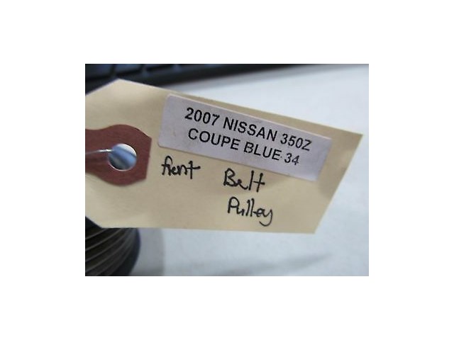 2006-2008 NISSAN 350Z COUPE OEM IDLE BELT PULLEY WHEEL 