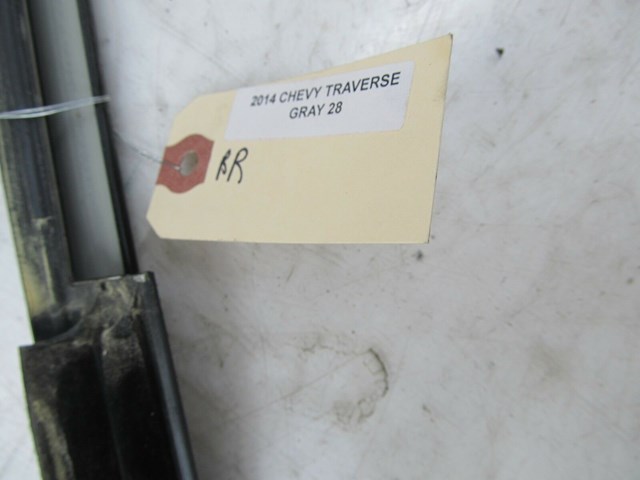 2013-2017 CHEVY TRAVERSE OEM RIGHT REAR DOOR BELT MOUNDING WINDOW TRIM