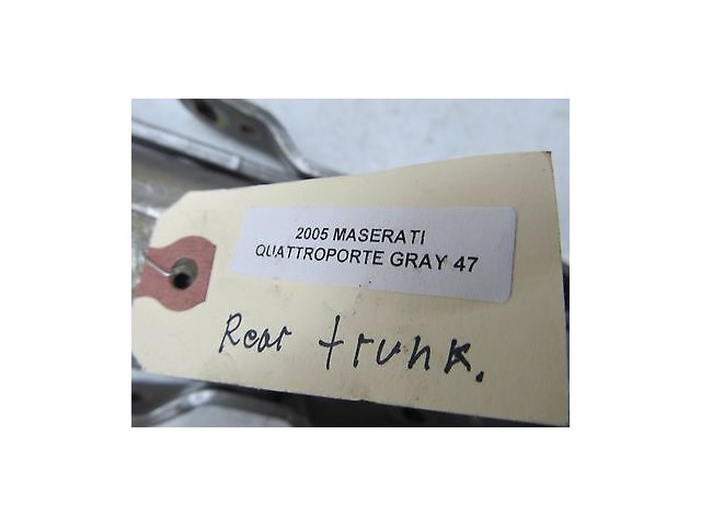 2004-2008 MASERATI QUATTROPORTE M139 OEM REAR TRUNK HINGE HINGES PAIR