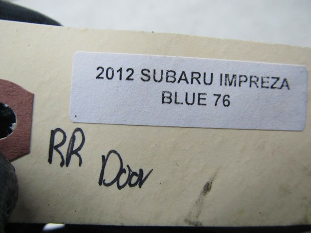 2010-2014 SUBARU IMPREZA WAGON OEM RIGHT REAR PASSENGER WINDOW MOLDING BELT