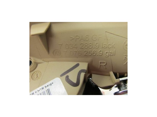 2006-2007 BMW 530XI WAGON E61 OEM RIGHT FRONT PASSENGER'S INTERIOR DOOR HANDLE