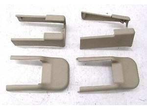 2013-2015 NISSAN ALTIMA OEM LEFT FRONT DRIVER SEAT TRACK COVER TRIM SET