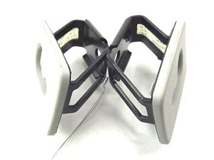 2008-2012 AUDI A4 AVANT WAGON B8 OEM FRONTWARD TRUNK CARGO PARTITION BRACKETS