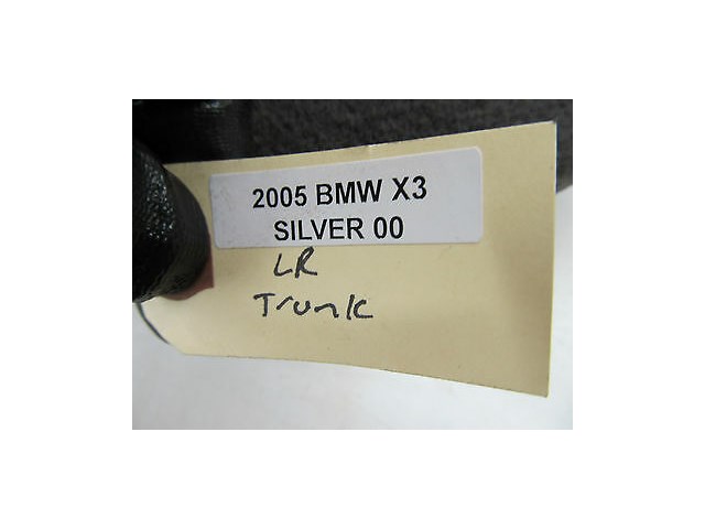 2004-2006 BMW X3 E83 OEM LEFT REAR TRUNK SIDE CARGO STORAGE COMPARTMENT PANEL