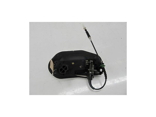 2006-2007 BMW 530XI WAGON E61 OEM LEFT REAR EXTERIOR DOOR HANDLE W/ CARRIER BLUE