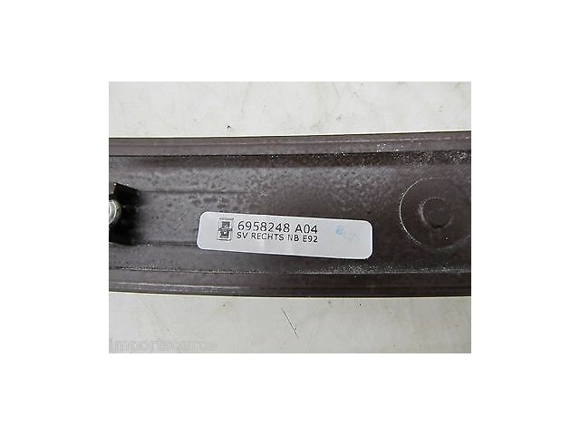 2007-2010 BMW 328I E92 COUPE OEM RIGHT REAR QUARTER PANEL INTERIOR WOOD TRIM 