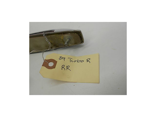 1989 BENTLEY TURBO R OEM RIGHT SIDE REAR DOOR HANDLE CHROME