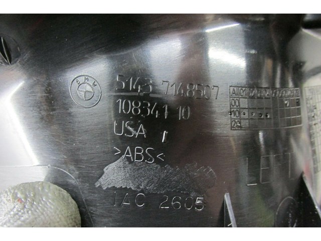  2007-2010 BMW X5 E70 OEM LEFT FRONT LOWER KICK PANEL SCUFF TRIM PANEL 