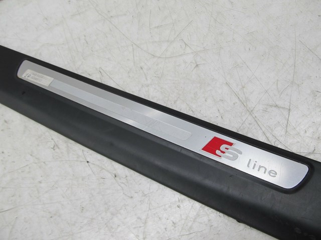 2005-2008 AUDI A6 C6 OEM LEFT REAR SCUFF STEP SILL COVER 