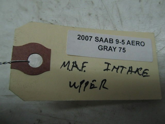 2005-2009 SAAB 9-5 OEM FRONT MAF AIR UPPER INTAKE TUBE 4967550