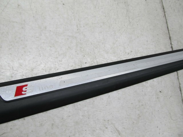 2005-2008 AUDI A6 C6 OEM RIGHT FRONT SCUFF STEP SILL COVER 