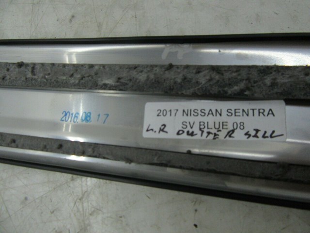 2013-2018 NISSAN SENTRA SV OEM LEFT REAR DRIVER SIDE OUTER SILL SCUFF PLATE