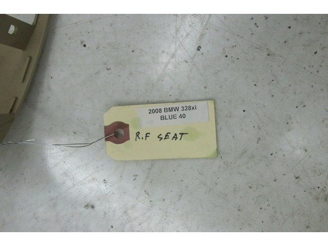 2007-2010 BMW 328xi E90 OEM RIGHT FRONT SEAT TRIM OUTER MOLDING & BELT GUIDE