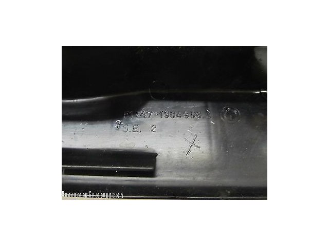 1985-1992 BMW 325i E30 OEM REAR TRUNK SCUFF PANEL FINISH MOLDING COVER 