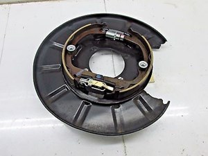  2014-2016 ACURA MDX OEM LEFT REAR DRIVER SIDE BRAKE SHIELD W/ PARKING BRAKE