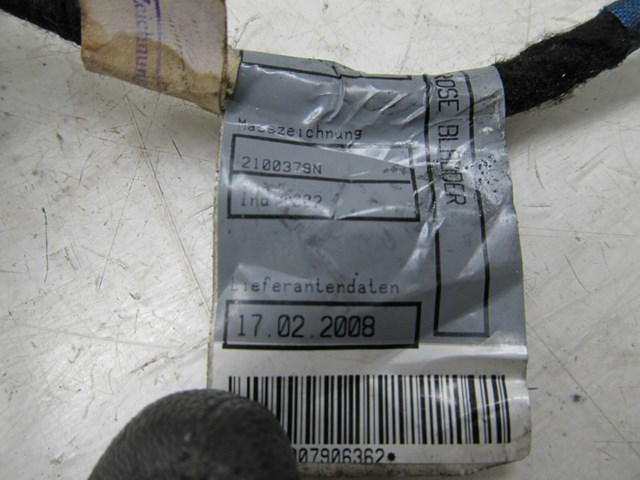 2005-2008 AUDI A6 C6 OEM RIGHT FRONT UPPER SEAT WIRE HARNESS OEM 