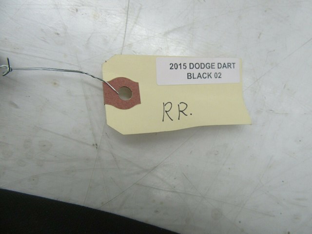 2013-2016 DODGE DART GT OEM RIGHT REAR UPPER SEAT BACK CUSHION LEATHER