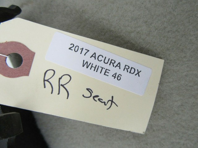 2016-2018 ACURA RDX OEM RIGHT REAR UPPER SEAT ASSEMBLY PERFORATED LEATHER