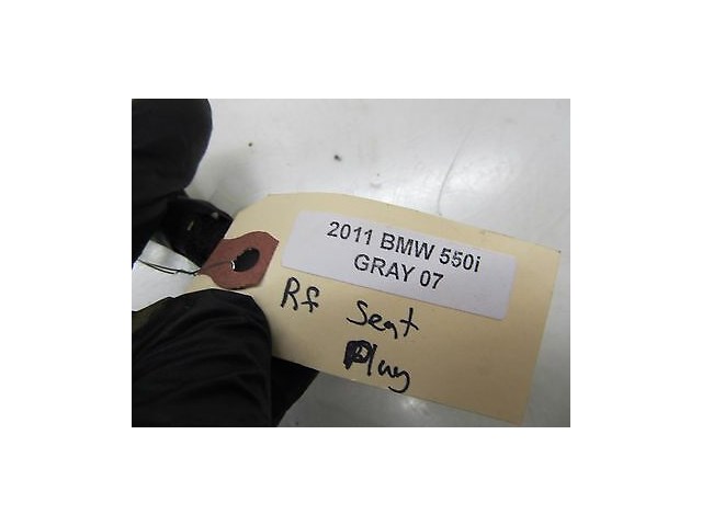 2011-2013 BMW 550i 535i F10 OEM RIGHT FRONT LOWER HARNESS SEAT PLUG PIGTAIL 