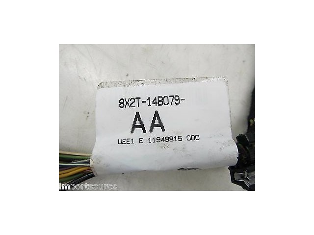 2009-2011 JAGUAR XF OEM CENTER CONSOLE WIRE HARNESS ASSEMBLY 8X2T14B079AA