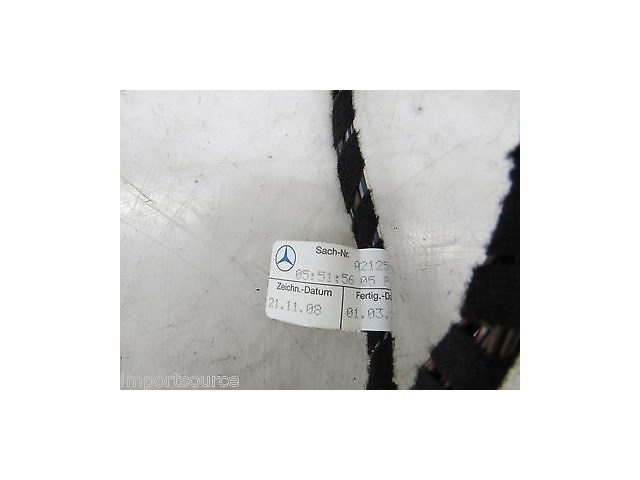 2010-2013 MERCEDES E350 W212 OEM CENTER CONSOLE WIRE HARNESS A2125408535
