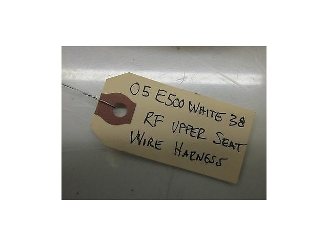 2003-2005 MERCEDES E500 W211 OEM RIGHT FRONT PASSENGER'S UPPER SEAT WIRE HARNESS