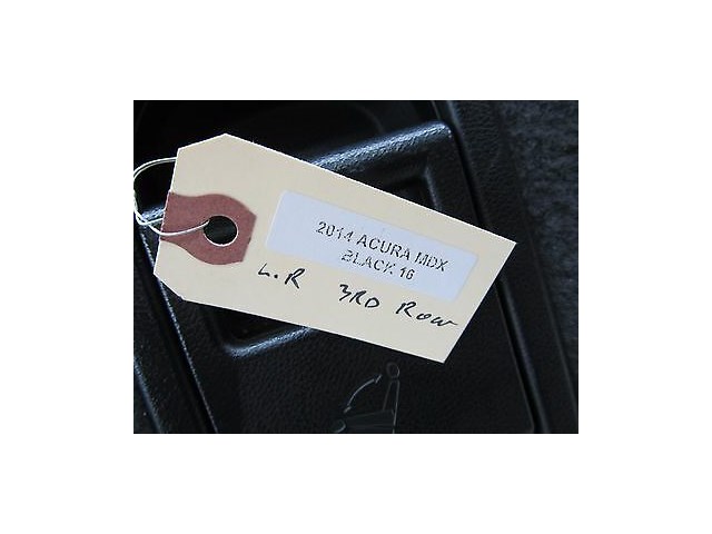 2014-2016 ACURA MDX OEM 3RD ROW LEFT REAR UPPER SEAT BLACK LEATHER 