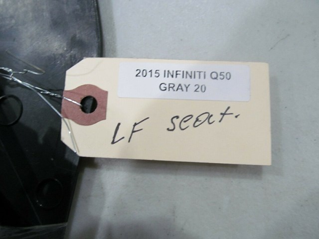 2014-2018 INFINITI Q50 OEM RIGHT FRONT PASSENGER SEAT PANEL TRIM 185A0-A0000