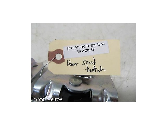 2010-2013 MERCEDES E350 W212 OEM REAR UPPER SEAT RELEASE LATCH SET OF 2