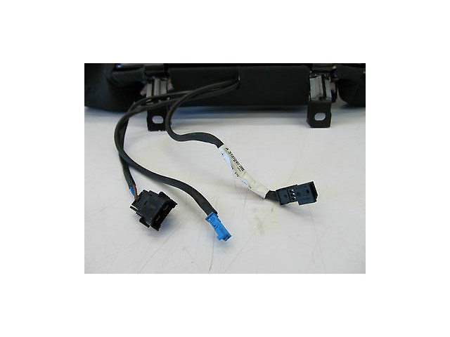 2003-2006 MERCEDES BENZ S500 W220 OEM LEFT REAR UPPER SEAT BLACK PERFORATED