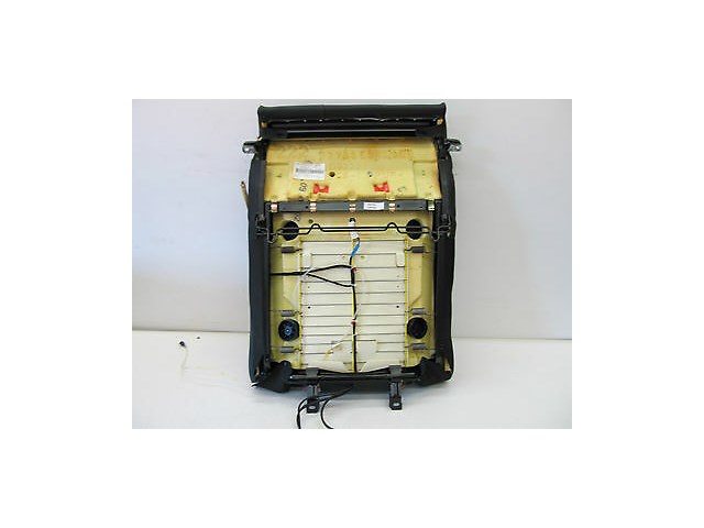 2003-2006 MERCEDES BENZ S500 W220 OEM LEFT REAR UPPER SEAT BLACK PERFORATED