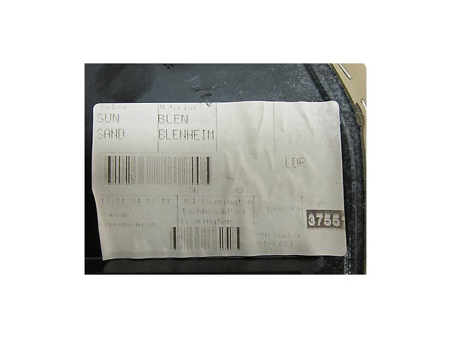 2003-2005 RANGE ROVER HSE L322 OEM RIGHT SIDE REAR UPPER SEAT BOLSTER SAND BEIGE