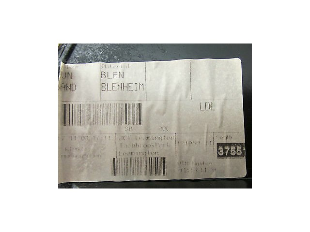 2003-2005 RANGE ROVER HSE L322 OEM LEFT SIDE REAR UPPER SEAT BOLSTER SAND BEIGE