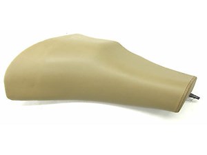 2003-2005 RANGE ROVER HSE L322 OEM LEFT SIDE REAR UPPER SEAT BOLSTER SAND BEIGE