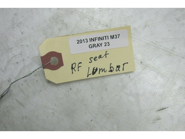 2011-2018 INFINITI M37 Q70 OEM RIGHT FRONT PASSENGER SEAT LUMBAR