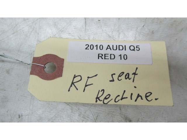 2009-2012 AUDI Q5 8R OEM RIGHT FRONT PASSENGER SEAT RECLINE MOTOR  