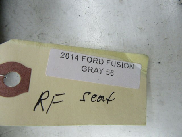 2013-2016 FORD FUSION OEM SE RIGHT FRONT PASSENGER SEAT LOWER CUSHION BLACK RED