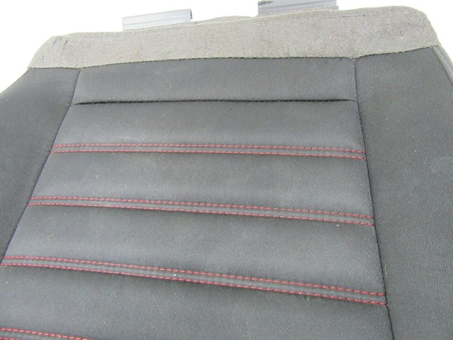 2013-2016 FORD FUSION OEM SE RIGHT FRONT PASSENGER SEAT LOWER CUSHION BLACK RED