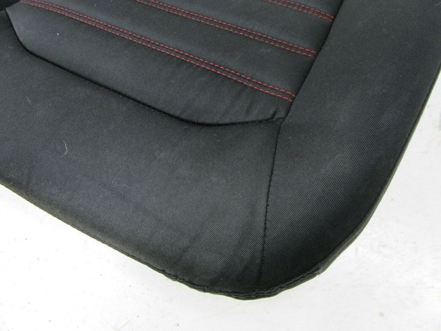 2013-2016 FORD FUSION OEM SE RIGHT FRONT PASSENGER SEAT LOWER CUSHION BLACK RED